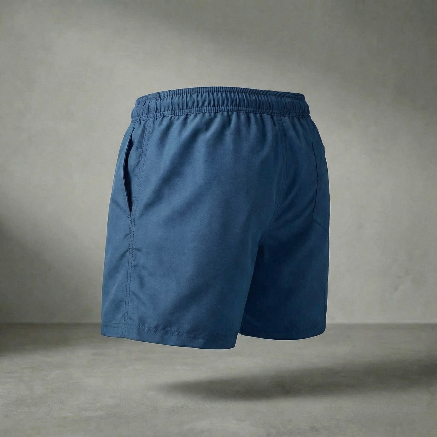 Blue Quick-Dry Swim Shorts